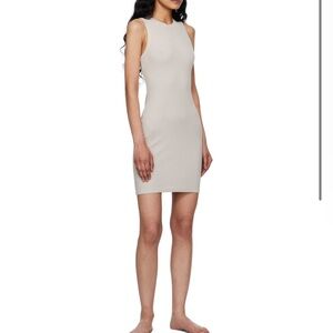 SKIMS
Cotton Rib Tank Minidress